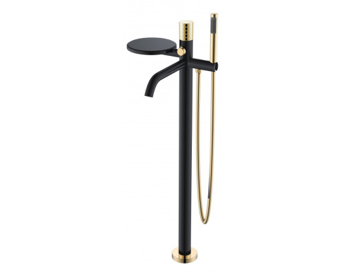Смеситель STICK напольный BLACK DIAMOND GOLD Boheme
