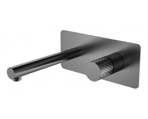 Смеситель STICK из стены Gun Metal DIAMOND Boheme