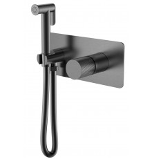 Смеситель гигиенический STICK Gun Metal c ручкой TOUCH Boheme