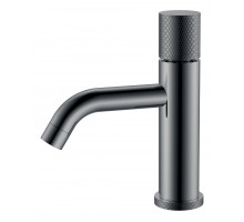 Смеситель STICK для умыв. низ. Gun Metal низкий с ручкой TOUCH Boheme