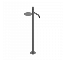 Смеситель STICK напольный для умыв. Shine Gun Metal c ручкой TOUCH