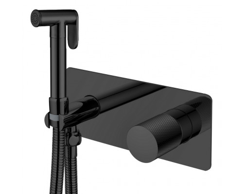Смеситель гигиенический STICK BLACK TOUCH BLACK Boheme