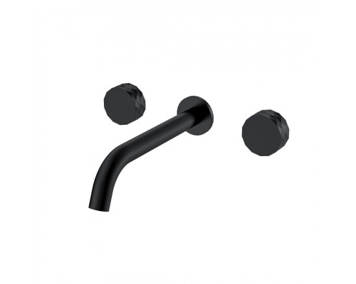 Смеситель из стены STICK DIAMOND на 3 отв. BLACK
