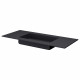 QUATRO 120 раковина-моноблок ANTHRACITE (по центру)