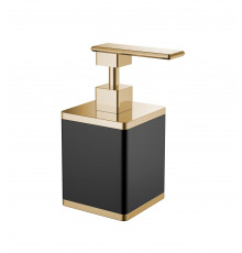 Диспенсер черный-золото Boheme
