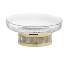 Настольная мыльница ROYALE CRISTAL GOLD Boheme