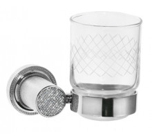 Стакан настенный ROYALE CRISTAL ХРОМ Boheme