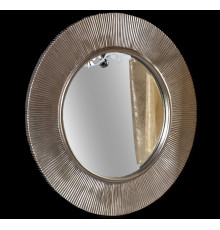 Зеркало SHINE серебро d82 Boheme