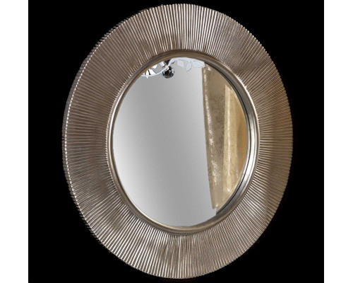 Зеркало SHINE серебро d82 Boheme