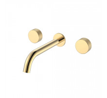 Смеситель из стены STICK TOUCH на 3 отв. GOLD
