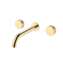 Смеситель из стены STICK TOUCH на 3 отв. GOLD