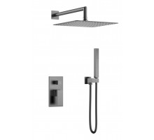 Смеситель встроенный для душа QUBIC Gun Metal Boheme