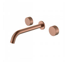 Смеситель из стены STICK SPIRALE на 3 отв. COPPER BRUSHED