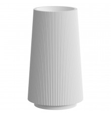 Раковина напольная рифленая Torre Corian 480*480*850 Matt White