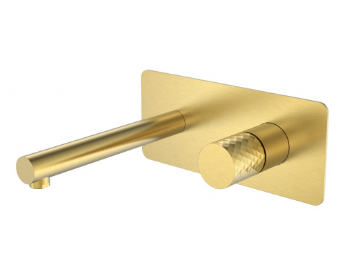 Смеситель STICK из стены Matt Gold DIAMOND Boheme