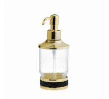 Настольный диспенсер ROYALE CRISTAL BLACK GOLD
