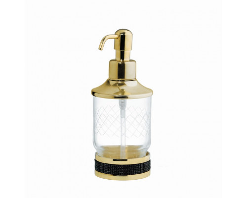 Настольный диспенсер ROYALE CRISTAL BLACK GOLD