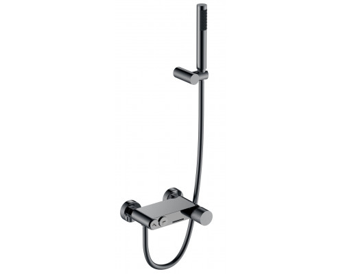 Смеситель STICK для ванны Shine Gun Metall c ручкой TOUCH Boheme