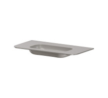 Раковина моноблок VOI 100см STONE FINISH STONE GREY