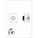 Смеситель автоматический встроенный TECH Chrome