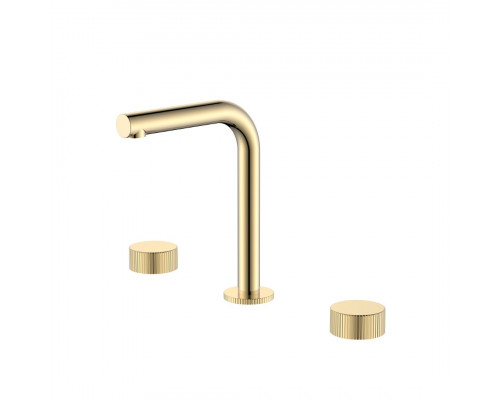 Смеситель на столешницу STICK LINEA на 3 отв. GOLD
