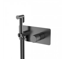 Смеситель гигиенический STICK Gun Metal SPIRALE Boheme