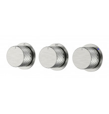 Смеситель встроенный STICK DIAMOND NICKEL BRUSH 3-х проходной
