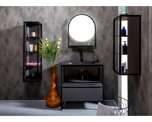 Ящик под консоль LOFT 80 Антрацит, 1 полка Armadi Art