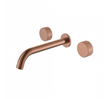 Смеситель из стены STICK LINEA на 3 отв. COPPER BRUSHED