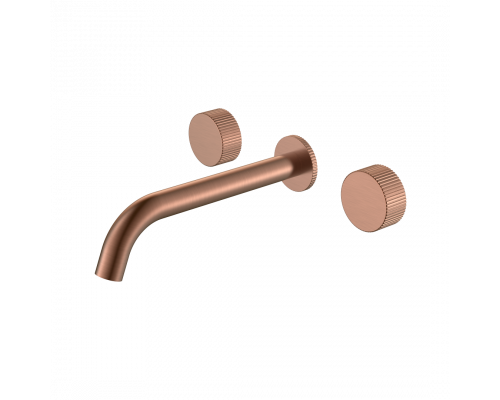 Смеситель из стены STICK LINEA на 3 отв. COPPER BRUSHED