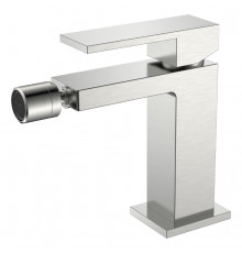 Смеситель для биде Qubic Brushed Nickel