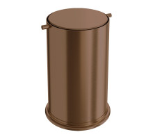 Ведро для мусора с вращающейся крышкой Brushed Bronze