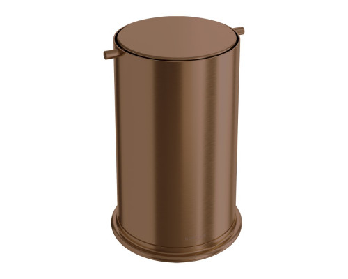 Ведро для мусора с вращающейся крышкой Brushed Bronze