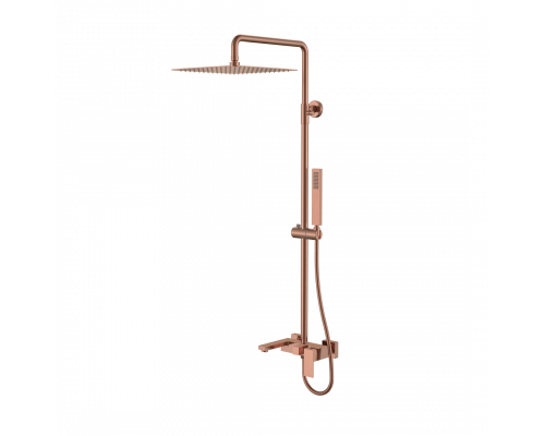 Стойка для душа QUBIC Copper Brushed