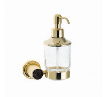 Настенный диспенсер ROYALE CRISTAL BLACK GOLD Boheme