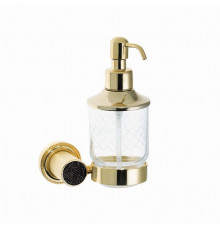 Настенный диспенсер ROYALE CRISTAL BLACK GOLD Boheme
