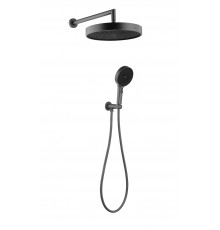 Лейка ручная+верхняя+выпуск+шланг CELL GUN METAL Boheme