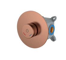 Смеситель автоматический встроенный TECH Copper Brushed
