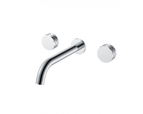 Смеситель из стены STICK DIAMOND на 3 отв. CHROME