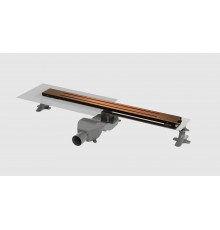 Душевой лоток Premium Trendy 60см, нерж.сталь BRUSHED BRONZE