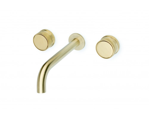 Смеситель из стены PRESTIGE на 3 отв. MAT GOLD Boheme