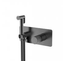 Смеситель гигиенический STICK Gun Metal LINEA Boheme
