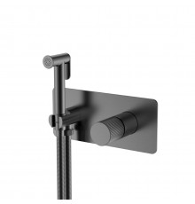 Смеситель гигиенический STICK Gun Metal LINEA Boheme