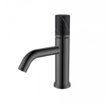 Смеситель STICK для умыв. низ. SHINE GUN METAL MRAMOR BLACK_Комплект