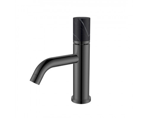 Смеситель STICK для умыв. низ. SHINE GUN METAL MRAMOR BLACK_Комплект