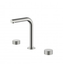 Смеситель на столешницу STICK TOUCH на 3 отв. Nickel Brush