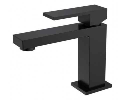 Cмеситель для умывальника Qubic Matt Black