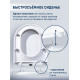 ESTELLA RIMLESS Безободковый подвесной унитаз CHARUS EWC700-121W