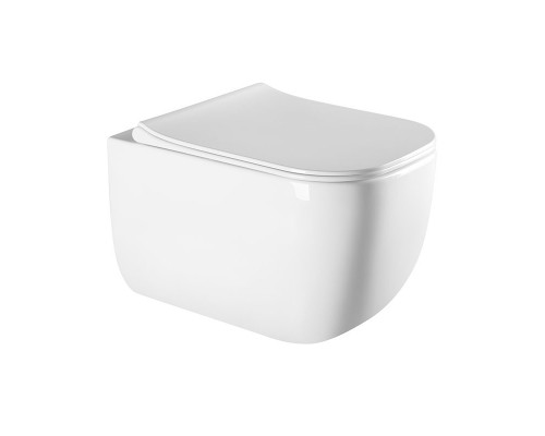 PINTO RIMLESS Безободковый подвесной унитаз CHARUS EWC700-126W