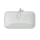 Накладная прямоугольная раковина 71 см Comforty 78575-70 белая